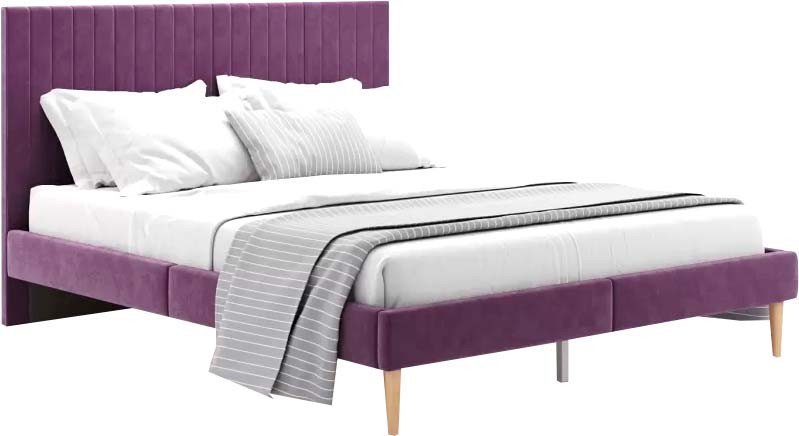 

Кровать MONOFIX Амма 160x200 (фиолетовый №25)