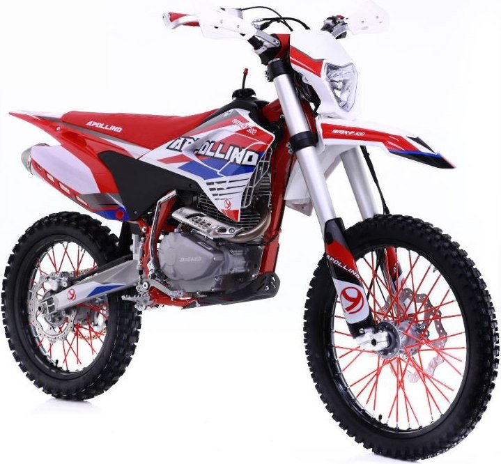 

Мотоцикл Apollino Enduro AMX-F 300 21/18 (красный)