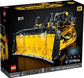 Technic 42131 Бульдозер Cat D11 на пульте управления