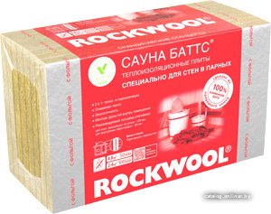 Теплоизоляция Rockwool Сауна Баттс 50 мм