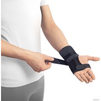 Ортез лучезапястный Польза На запястье с шиной 1411 (р.4, черный) в Гомеле