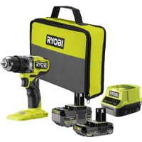 Ударная дрель-шуруповерт Ryobi RPD18C1-242S 5133006524 (с 2-мя АКБ, сумка)