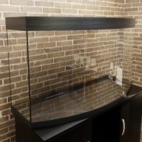 Аквариум Hydroterra Gloria 200 л без тумбы (черный)