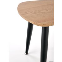 Журнальный столик Halmar Nicea 2 (дуб золотой/черный)