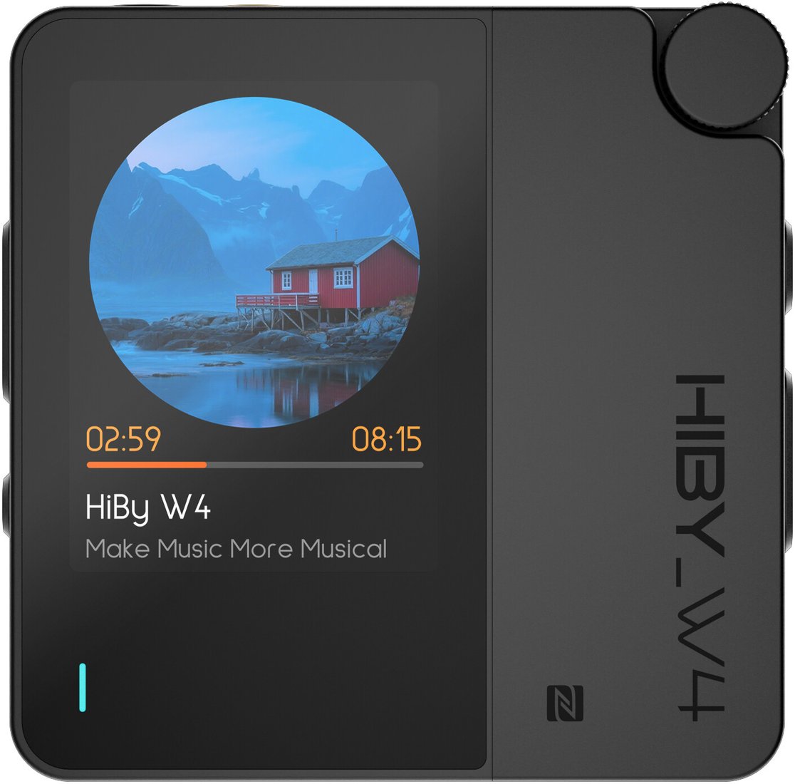 Портативный усилитель HiBy W4 (черный)