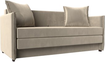 Лига диванов Лига-011 117452 (микровельвет бежевый)