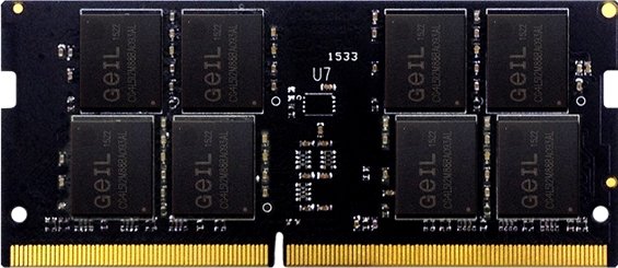 

Оперативная память GeIL 16GB DDR4 SODIMM PC4-21300 GS416GB2666C19SC