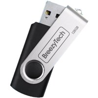 USB Flash BreezyTech U006 128GB (черный)