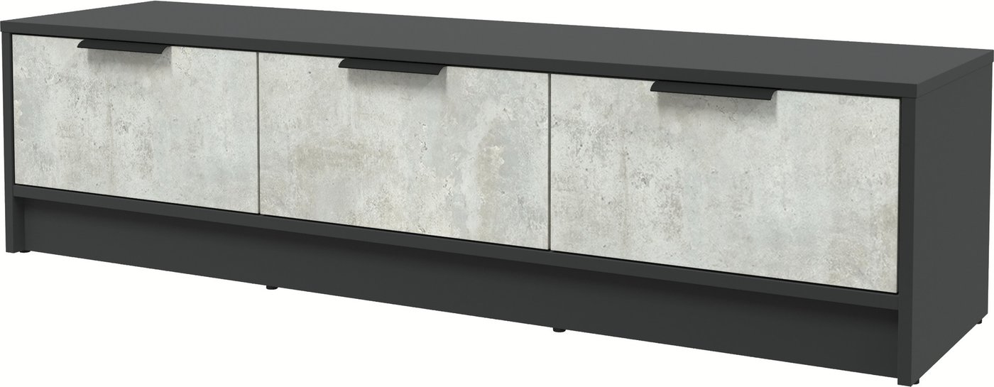 

Тумба Интерлиния ТВ Концепт КТ-ТВ3-35 (бетон лайт/антрацит)