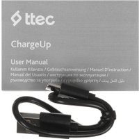 Внешний аккумулятор ttec ChargeUp 10000mAh 10.5W (черный)