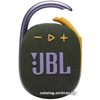 Беспроводная колонка JBL Clip 4 (зеленый)