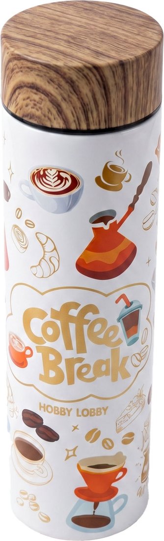 Термос Hobby Lobby HB-070 (500мл, белый Cofee)