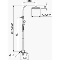 Душевая система  Raglo R01.24
