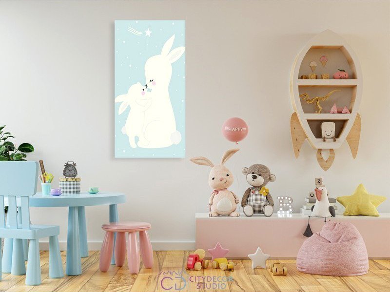 

Модульная картина Citydecor Детская 9.5 75x37 см