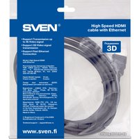 Кабель SVEN HDMI - HDMI High Speed (3 м)