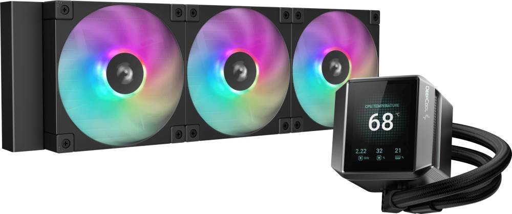 

Система жидкостного охлаждения для процессора DeepCool Mystique 360 ARGB R-LX750-BKADSNC-G-1