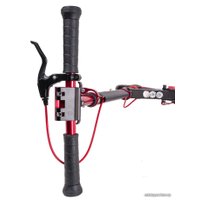 Двухколесный подростковый самокат Tech Team City Scooter Disk Brake 2023 (черный/красный)