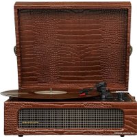 Виниловый проигрыватель Crosley Voyager Brown Croc