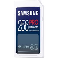 Карта памяти Samsung PRO Ultimate SDXC 256GB (с кардридером)