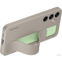 Чехол для телефона Samsung Standing Grip Case S24+ (серо-коричневый)
