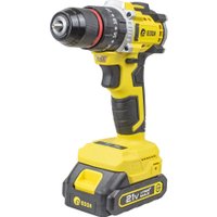 Ударная дрель-шуруповерт Edon Super AD-21PBL (с 2-мя АКБ, кейс)