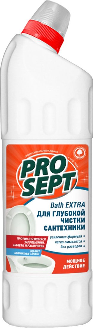 

Средство для ванных комнат Prosept Bath Extra для глубокой чистки (1 л)