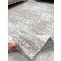 Ковер для жилой комнаты Radjab Carpet Амаль Прямоугольник 0708A (2x2.9, Cream/Beige)