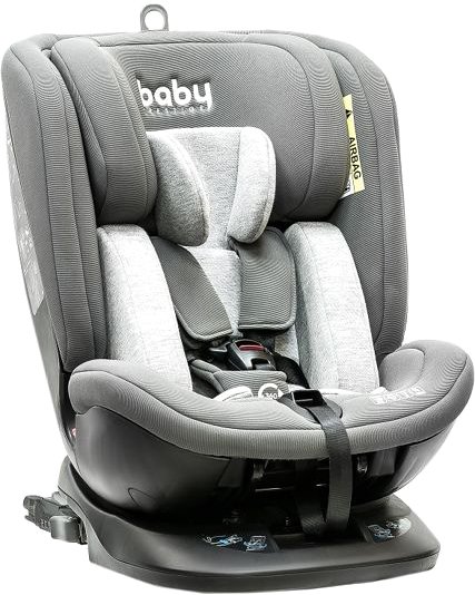 

Детское автокресло Baby Prestige Universal I-fix 360 (светло-серый)