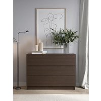 Комод Горизонт Нео 1050 3 ящика (венге)