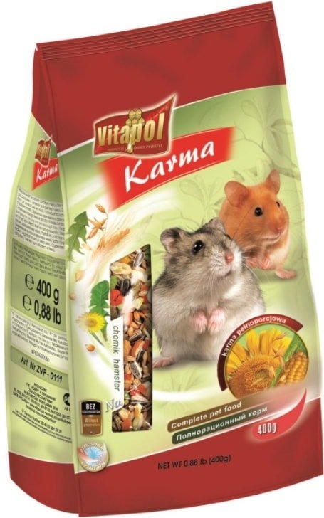 

Корм для грызунов Vitapol Karma для хомяков 400 г