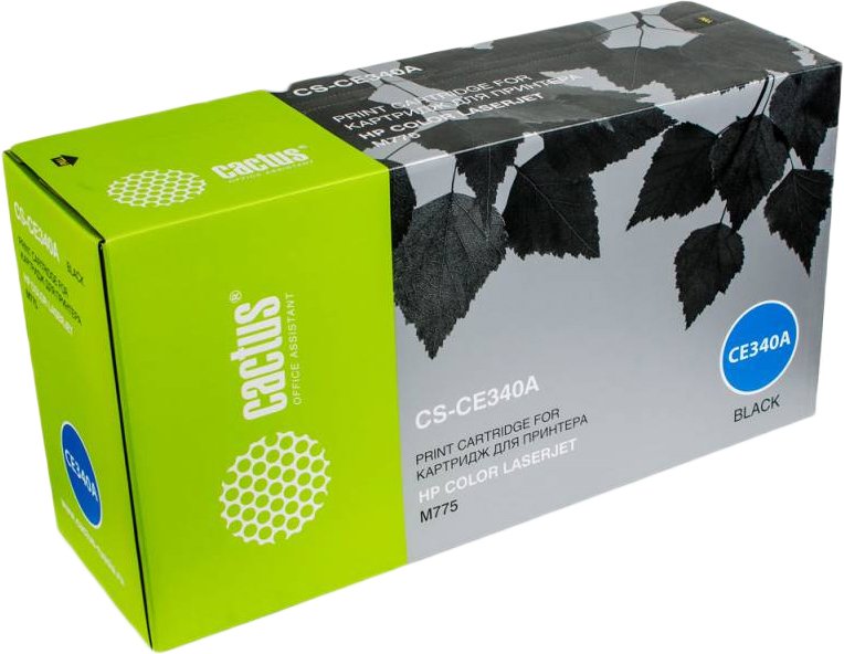 

Картридж CACTUS CS-CE340A (аналог HP LaserJet 651A (CE340A))