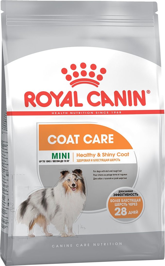 

Сухой корм для собак Royal Canin Coat Care Mini 3 кг