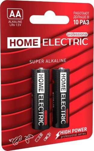 Батарейка Home Electric Professional AA HEL_LR62BL 1.5V 2BL (2 шт)