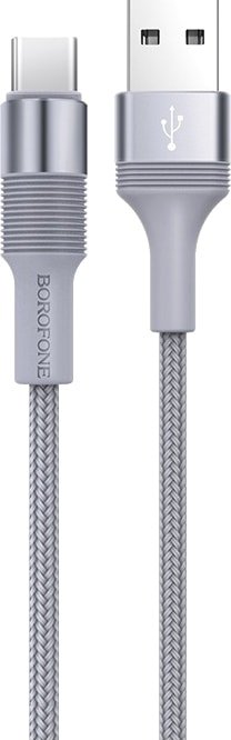 

Кабель Borofone BX21 Type-C 1 м (серый)