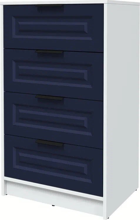 

Комод Интерлиния Концепт КТ-К60 Деко (белый платинум/индиго)