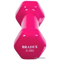 Гантель Bradex 0.5 кг (розовый)