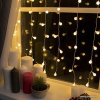 Световой дождь Luazon Занавес 360 LED 2х1.5м (теплый белый) 2361722