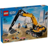 Конструктор LEGO City 60420 Желтый экскаватор