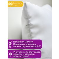 Декоративная подушка Print Style Только лучших мам повышают до бабушек 40x40new2