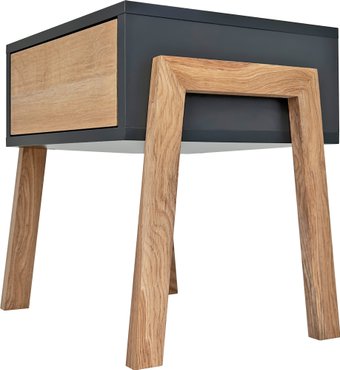 Crafto Мунк 04 44x40x50 (графит дуб)