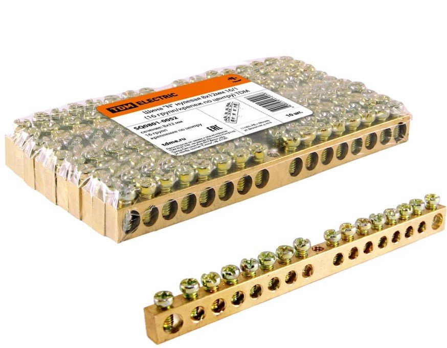 

Нулевая шина TDM Electric SQ0801-0052