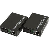 Конвертер USBTOP 1xRJ45 10/100MB - 1xSC до 20км одномодовый одноволоконный, комплект в Барановичах