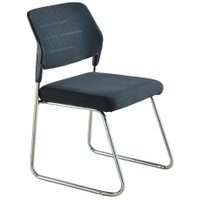 Офисный стул SitUp Sky black Chrome (сетка Black/Black)