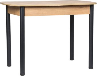 ВВР Раздвижной (дуб крафт золотой/черный прямой, ЛДСП)