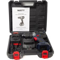 Дрель-шуруповерт WATT WAS-18 Li-2BL 1.018.090.00 (с 1-им АКБ, кейс)