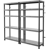 Стеллаж Qbrick System Regular Shelving System 74/32x5 M Mix