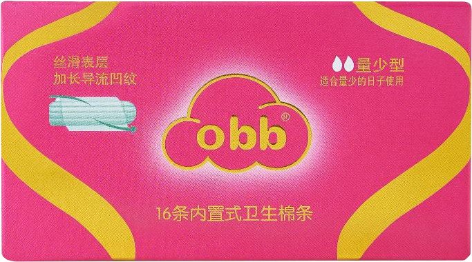 

Тампоны без аппликатора OBB Mini (16 шт)