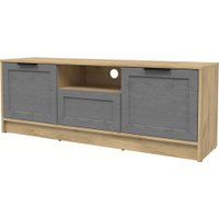 Тумба Интерлиния ТВ Концепт Тренд КТ-ТВ3-50 (дуб золотой/дуб серый)