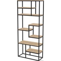 Стеллаж TMB Loft Сартория ЛДСП 80x30x200 (дуб галифанс натуральный)