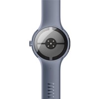Умные часы Google Pixel Watch 4 LTE 45 мм (лунный камень/лунный камень, спортивный силиконовый ремешок)